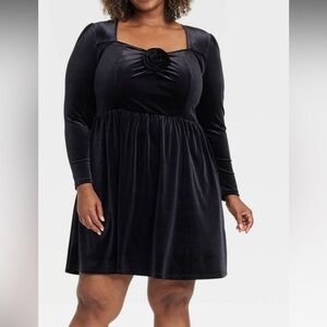 Ava & Viv | size XXL | velvet black dress